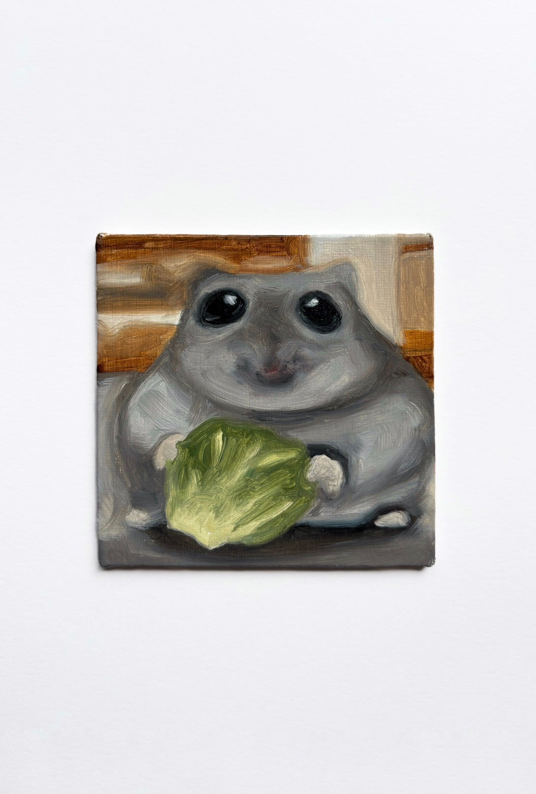 Hungry Hamster Painting