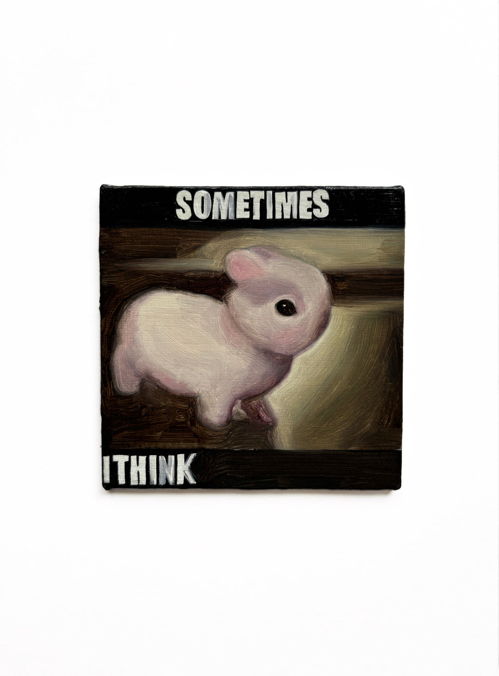 Rabbits For Brains Painting
