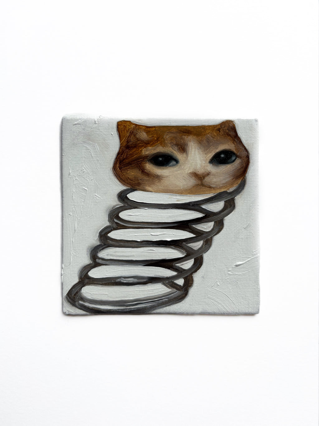 Spring Meowl Painting