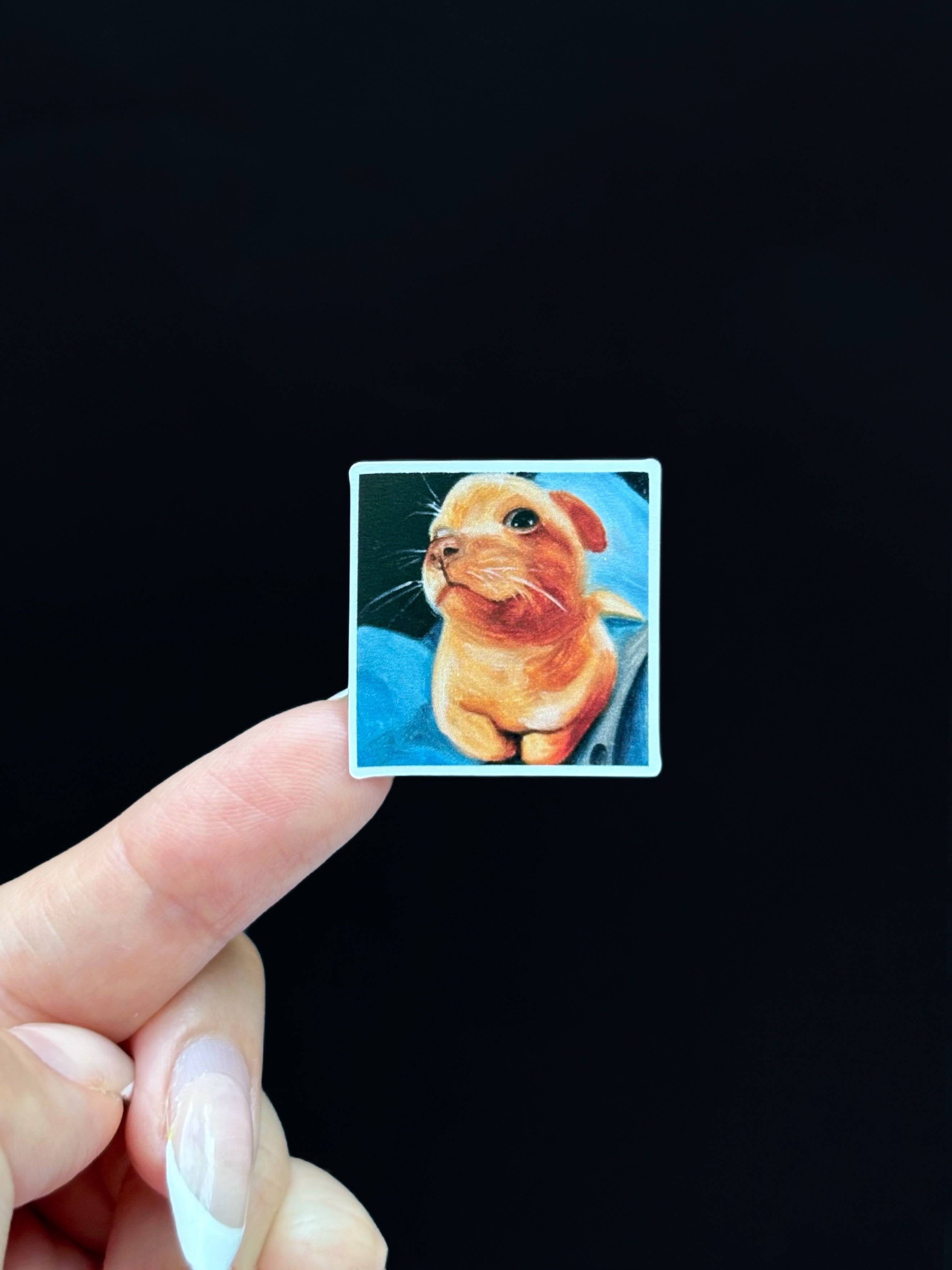 Meme Painting Sticker Sheet