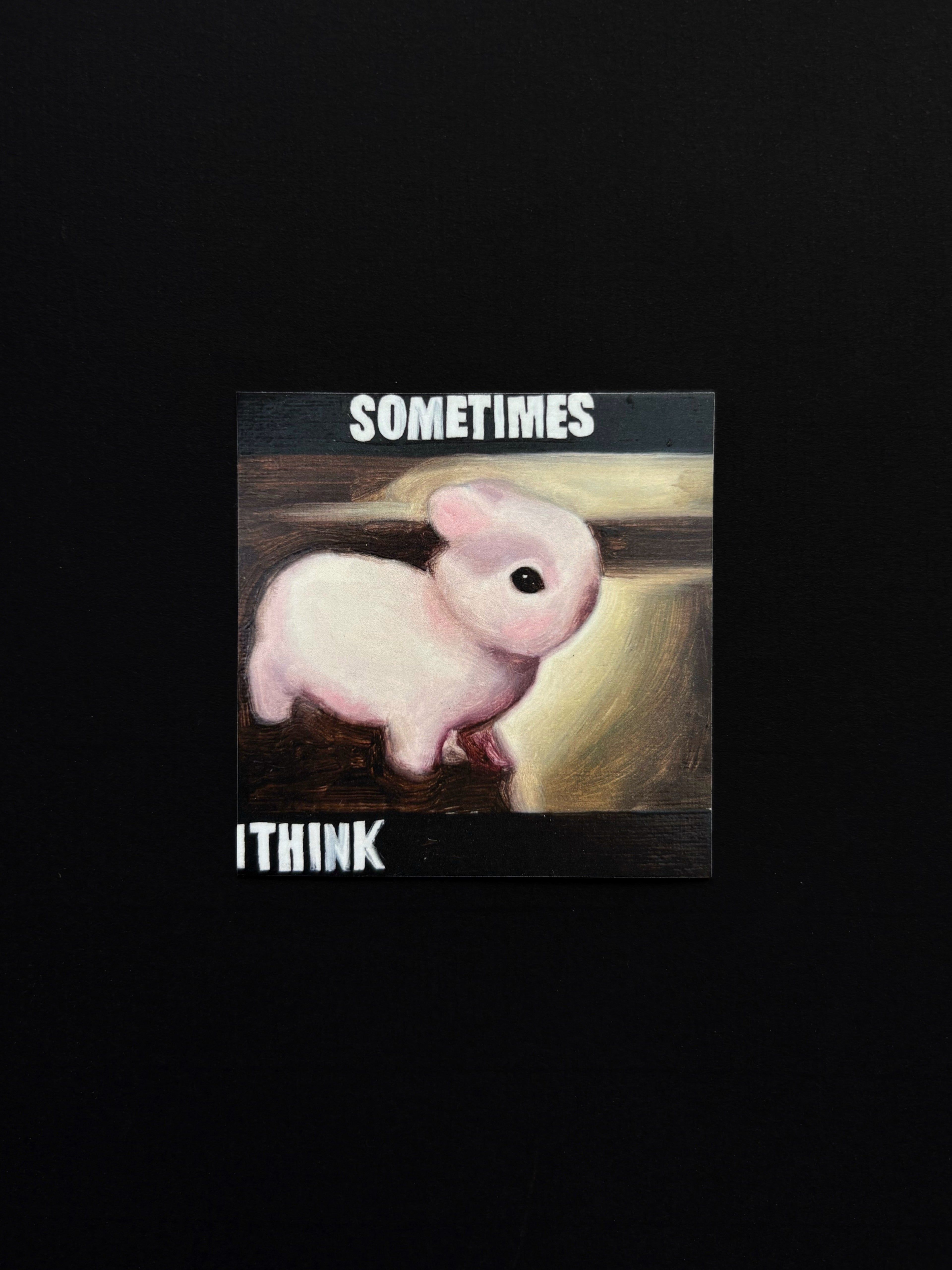 Rabbits for Brains Sticker