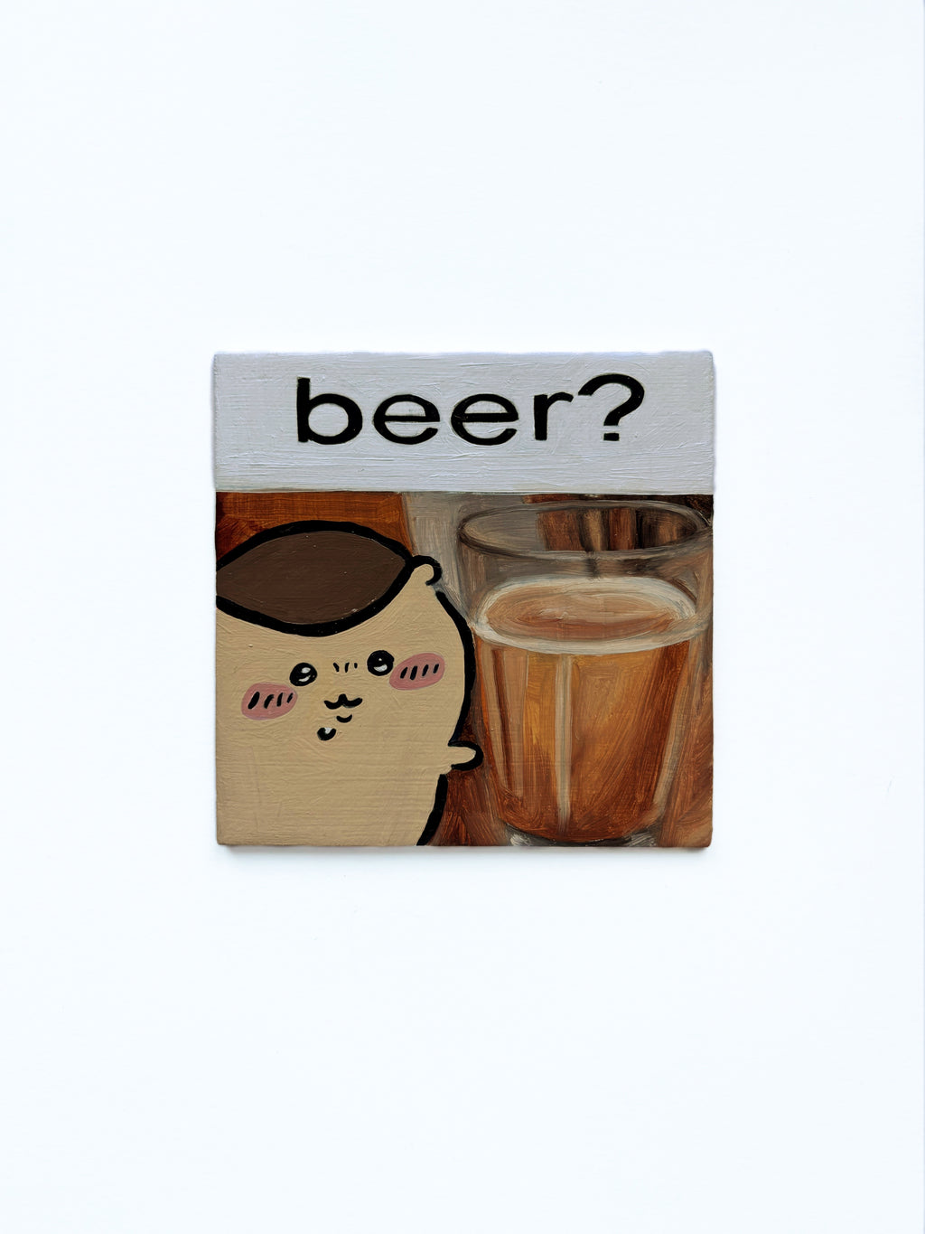 Magnetic Beer? Painting
