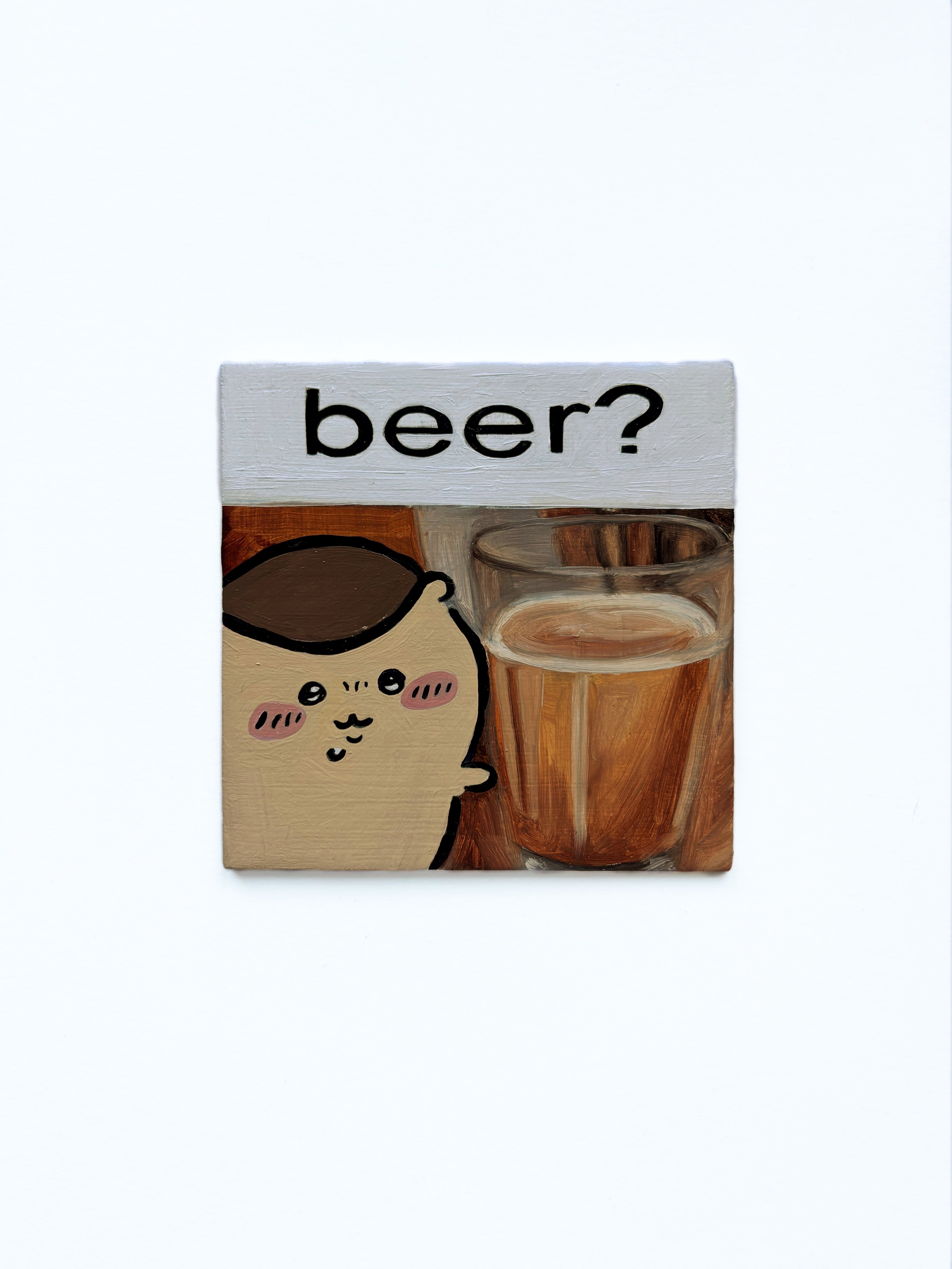 Magnetic Beer? Painting