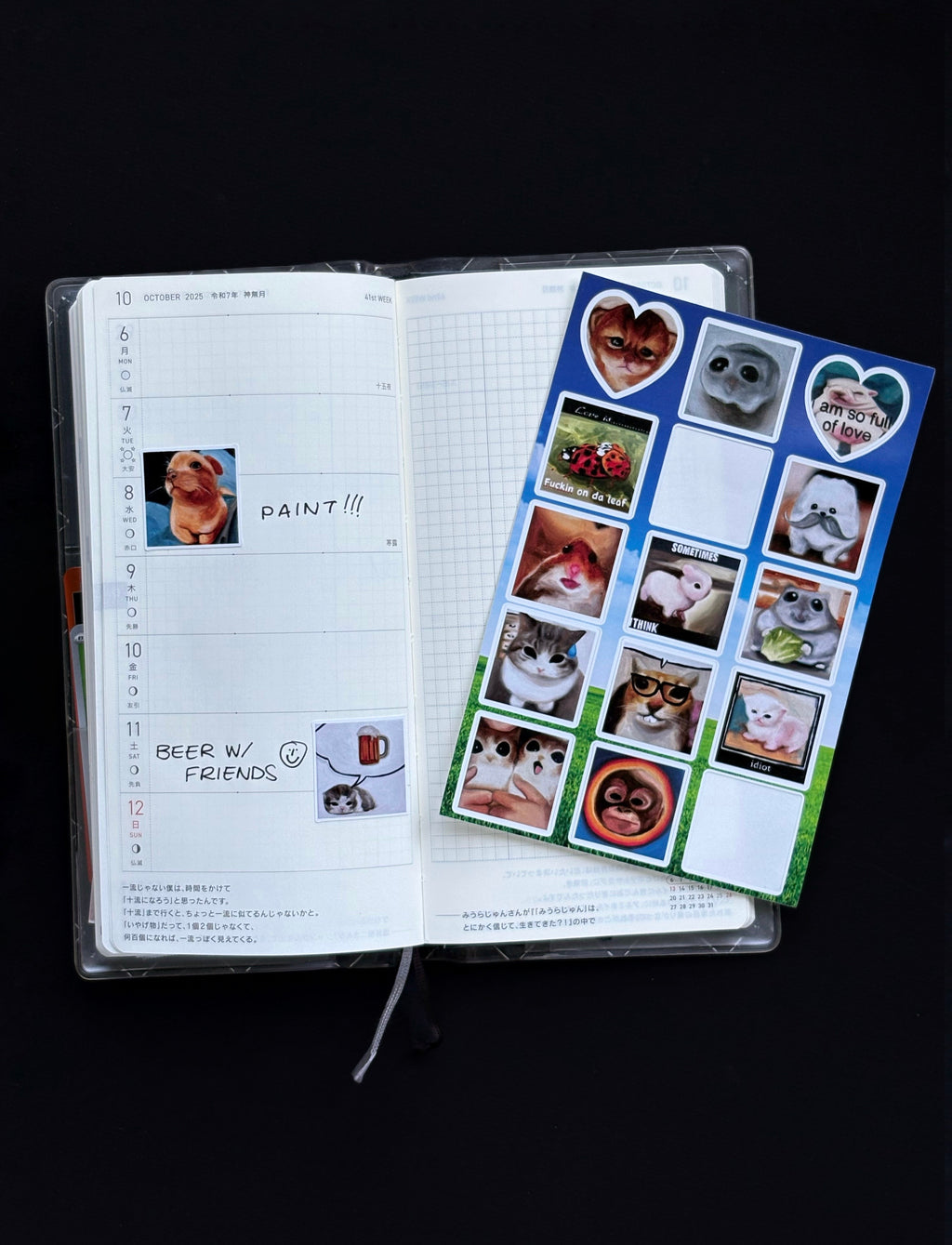 Meme Painting Sticker Sheet