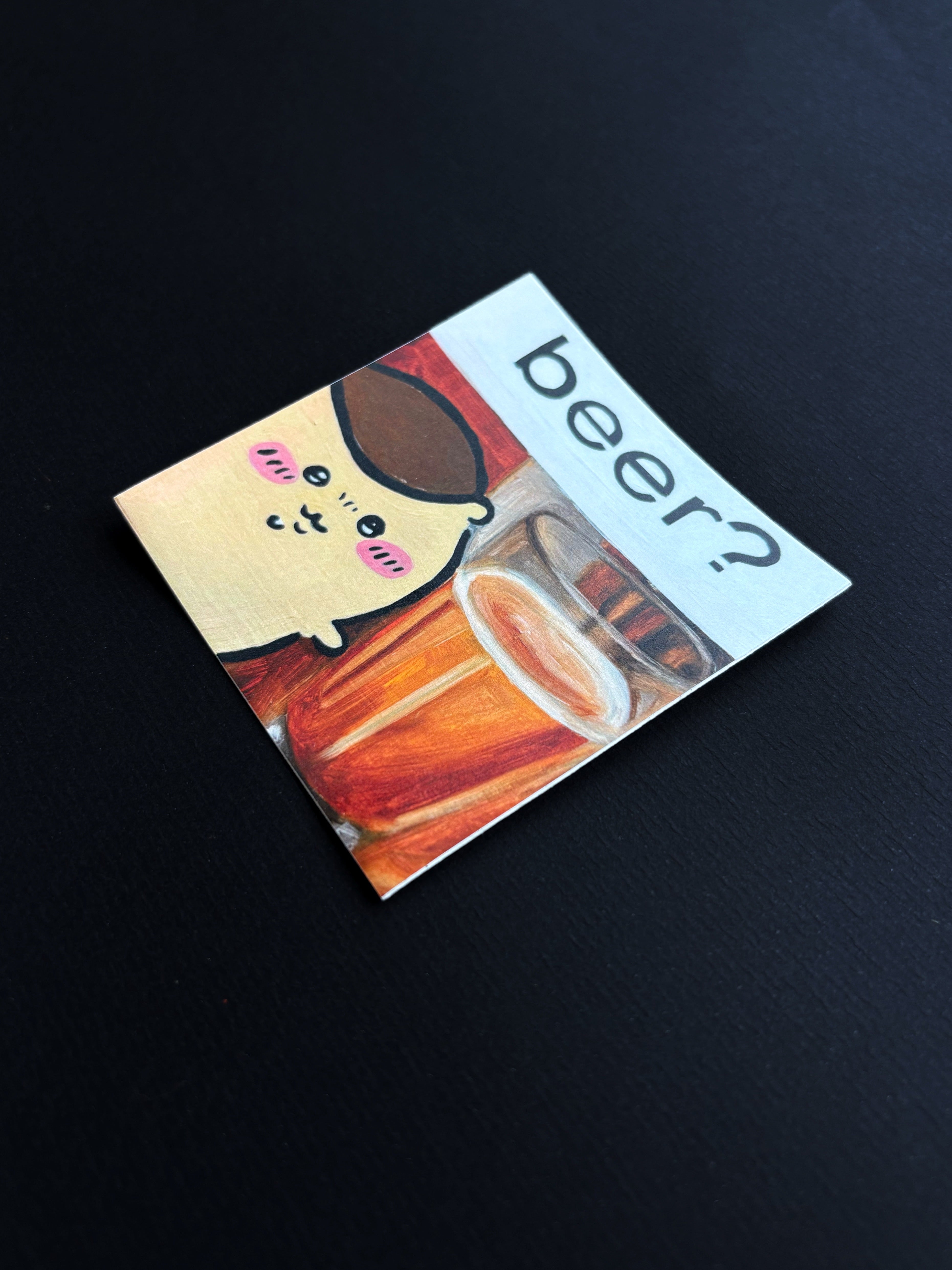 Beer? Sticker