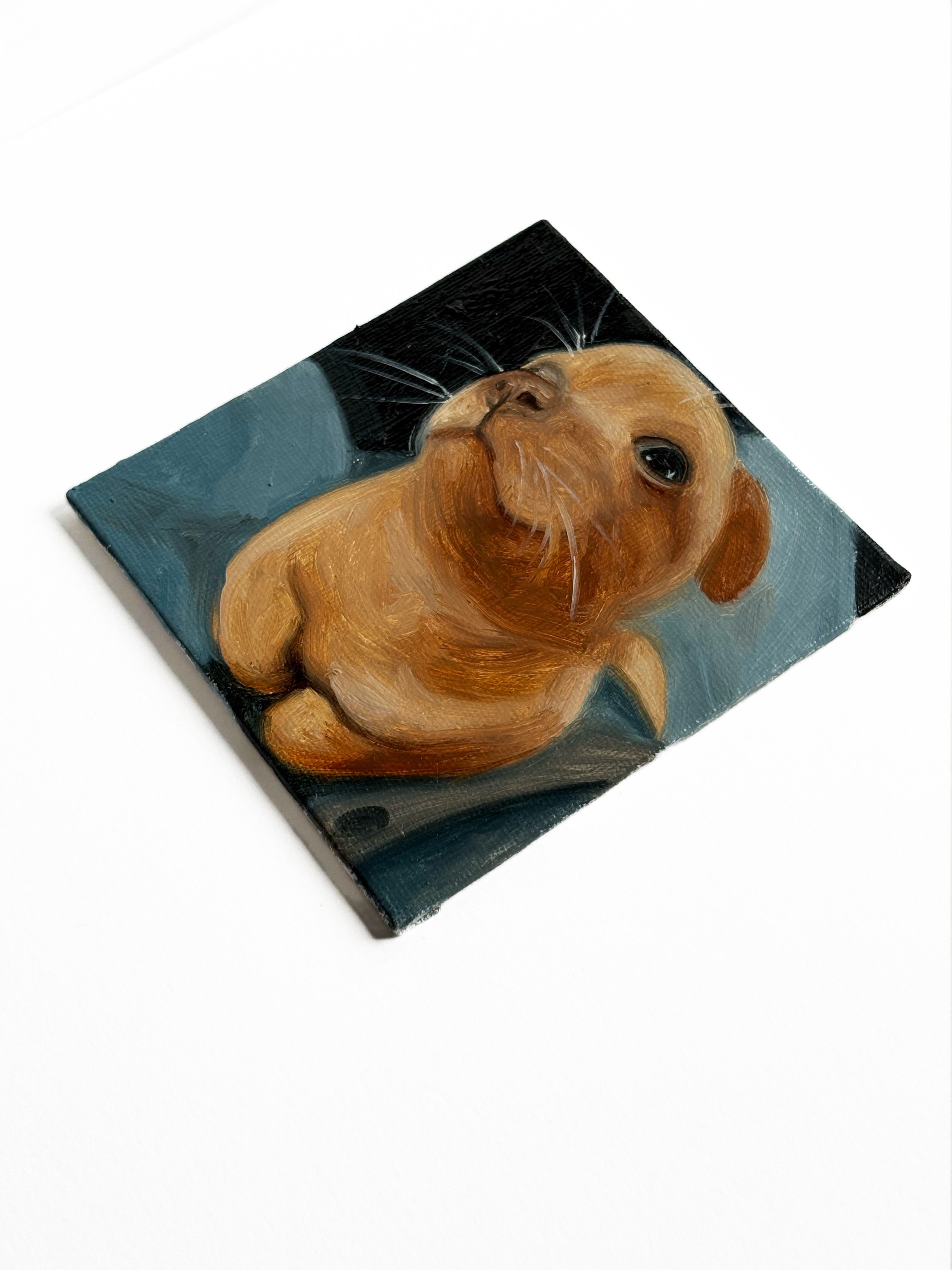 Smug Ass Dog Painting