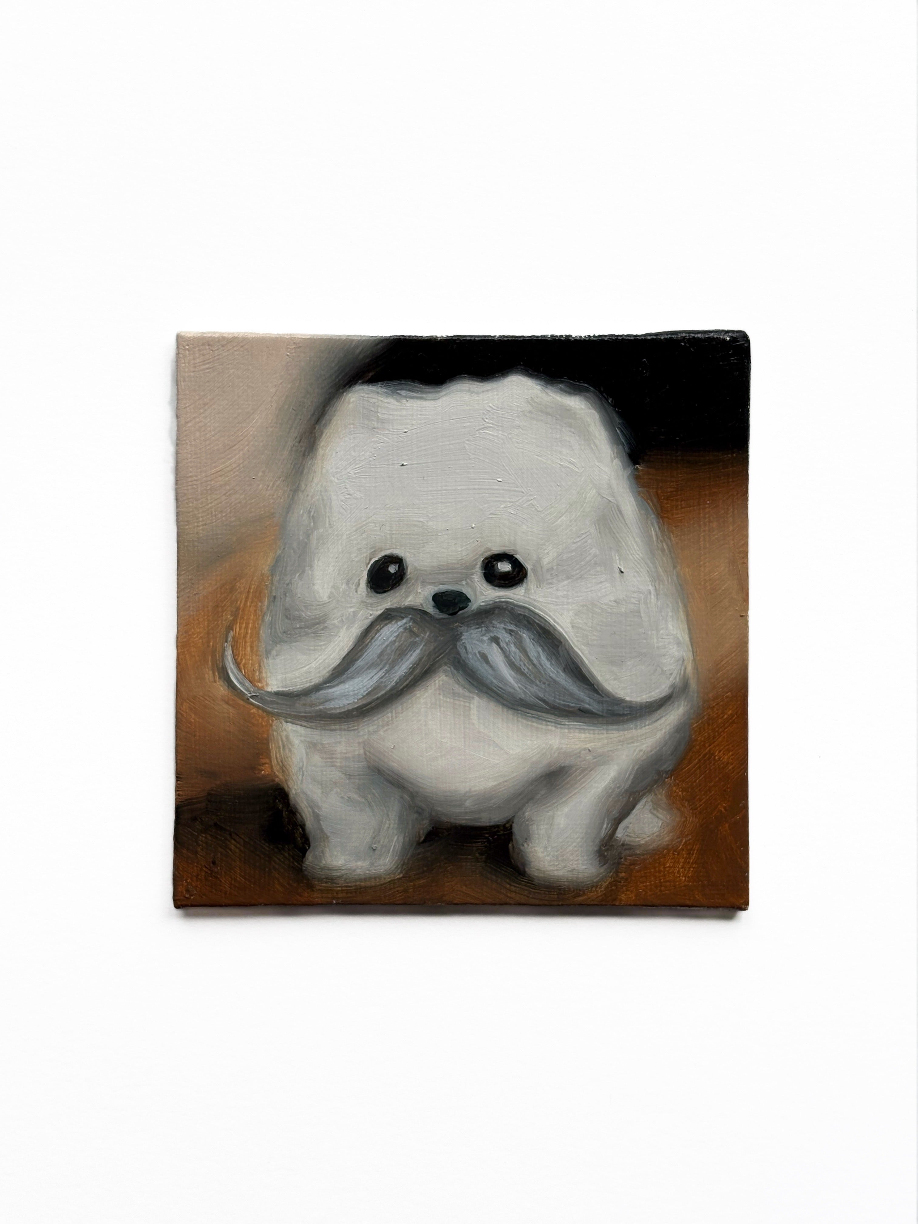 Mob Boss Puppy Painting