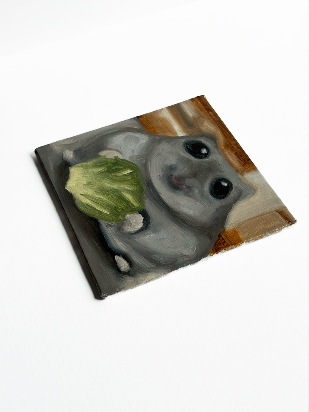 Hungry Hamster Painting