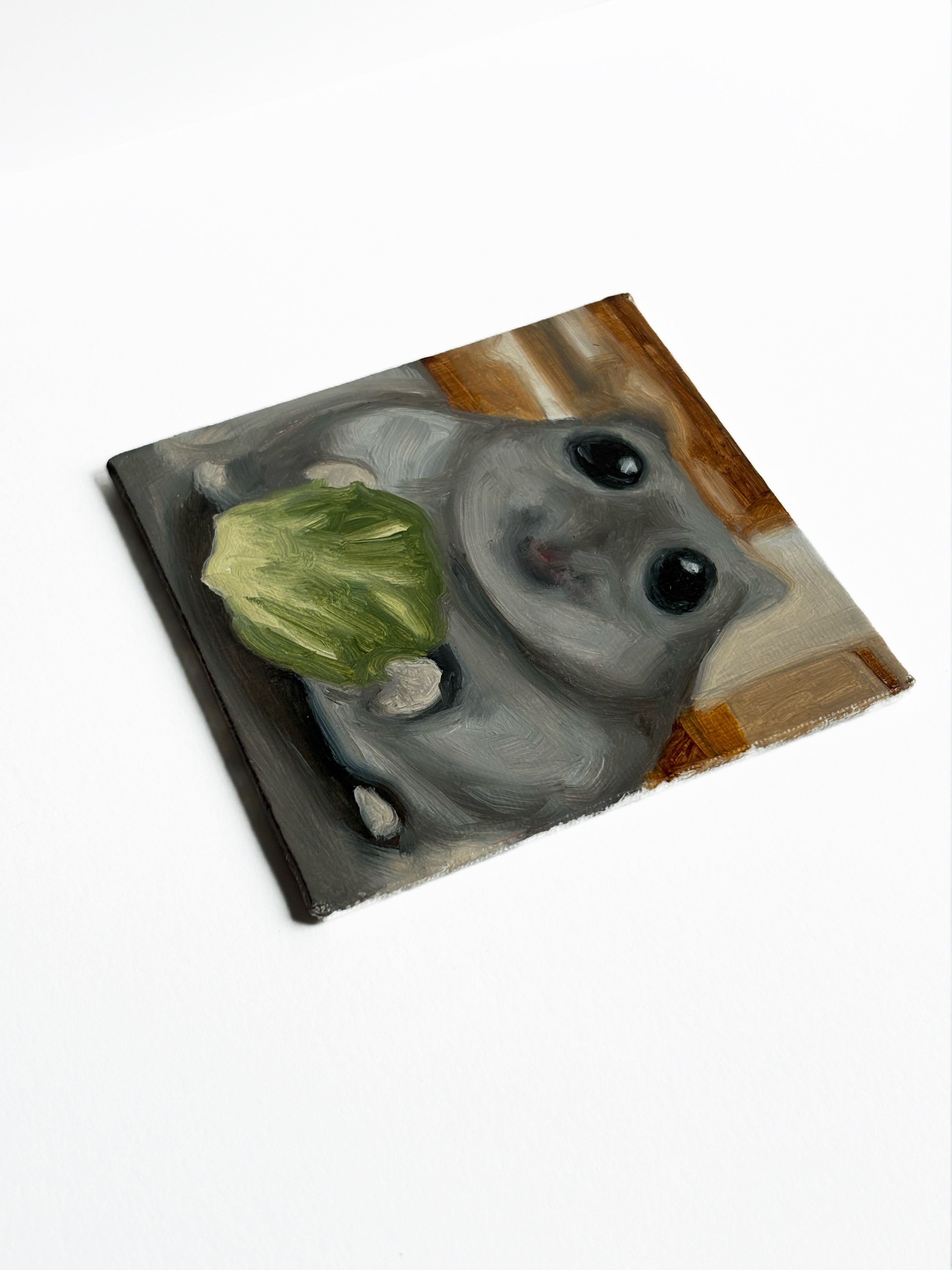 Hungry Hamster Painting