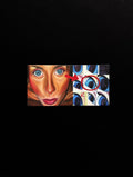 OMFG THERE’S A MAN IN HER EYES!?!! Sticker