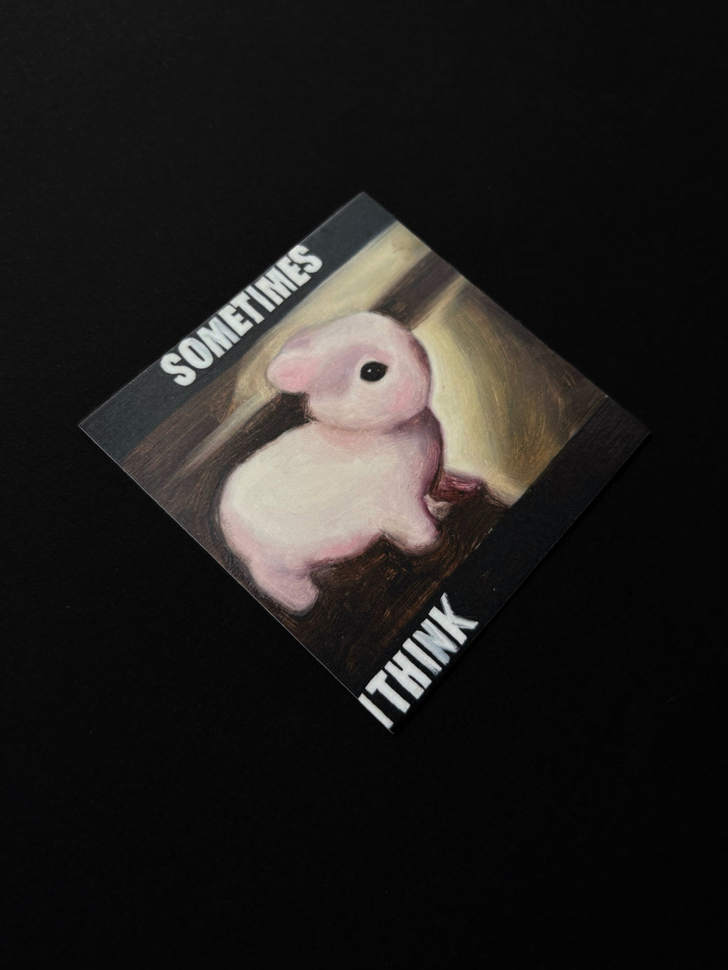 Rabbits for Brains Sticker