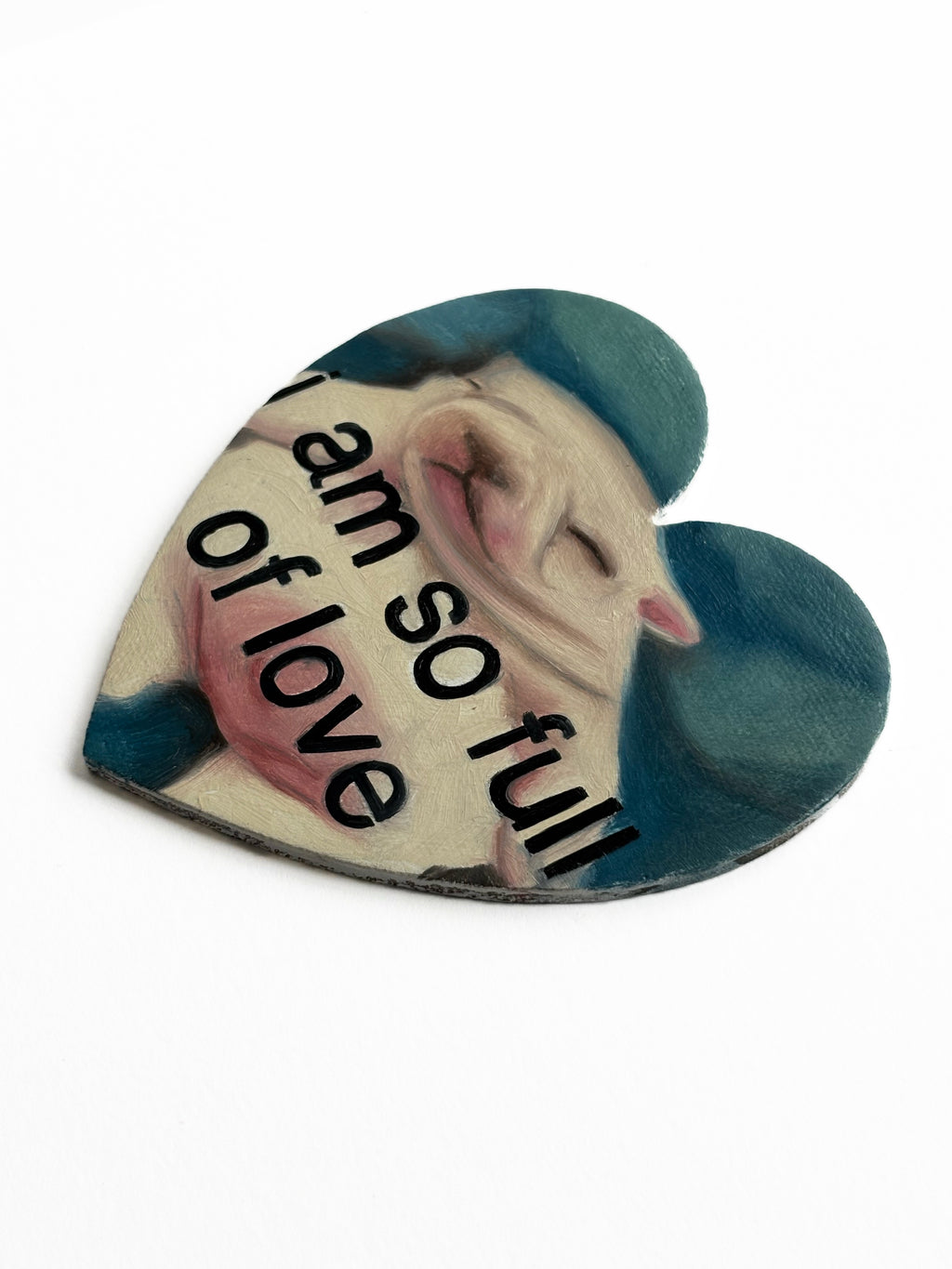 Magnetic Pibble Love Painting