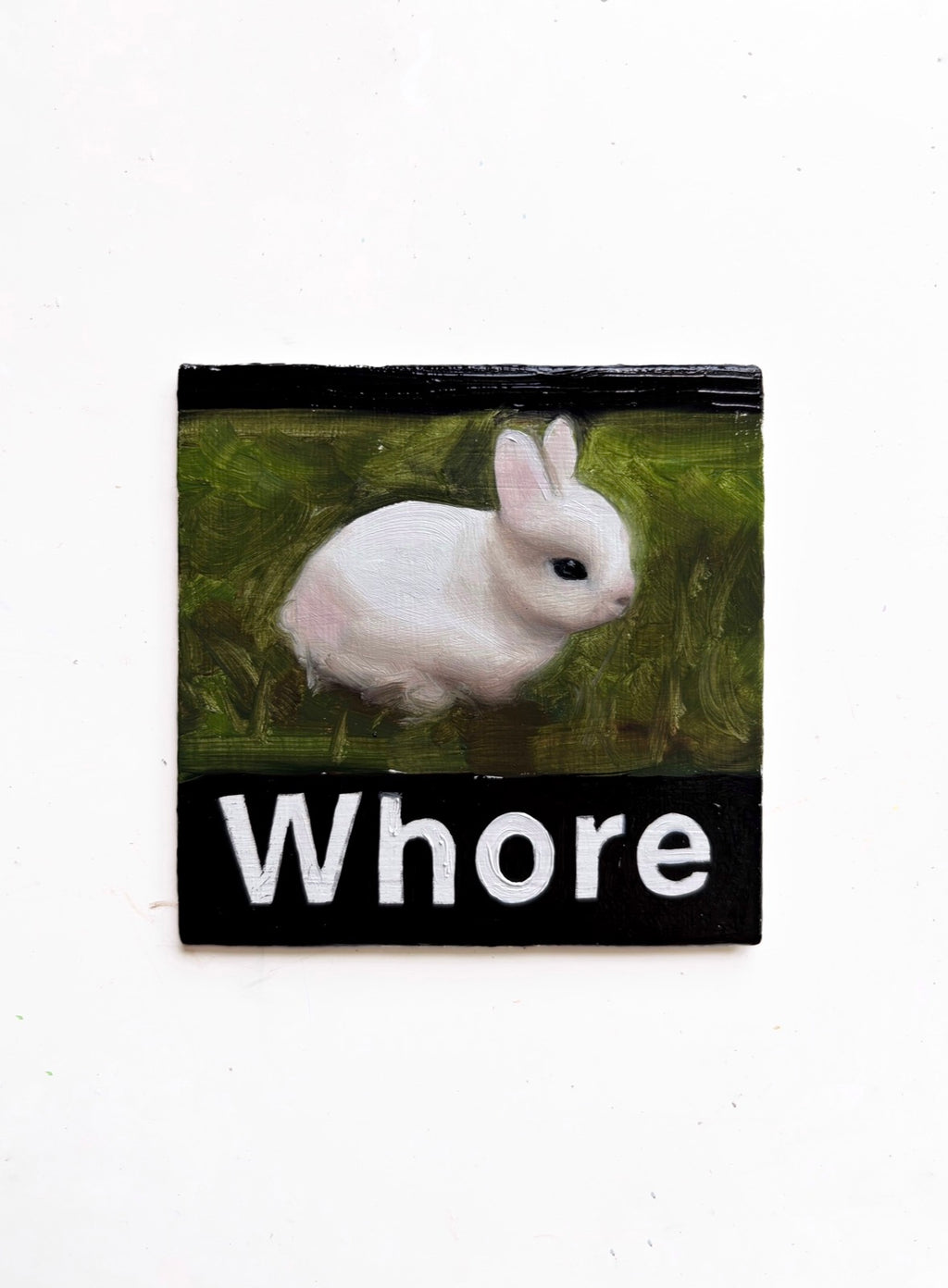 Whore Bunny Painting