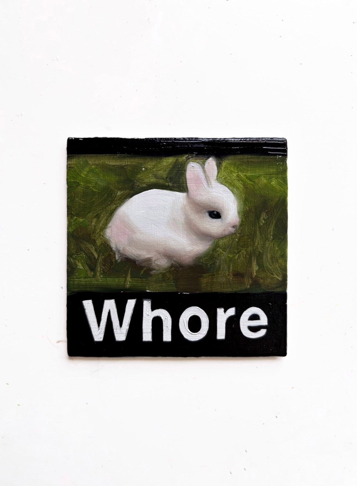 Whore Bunny Painting
